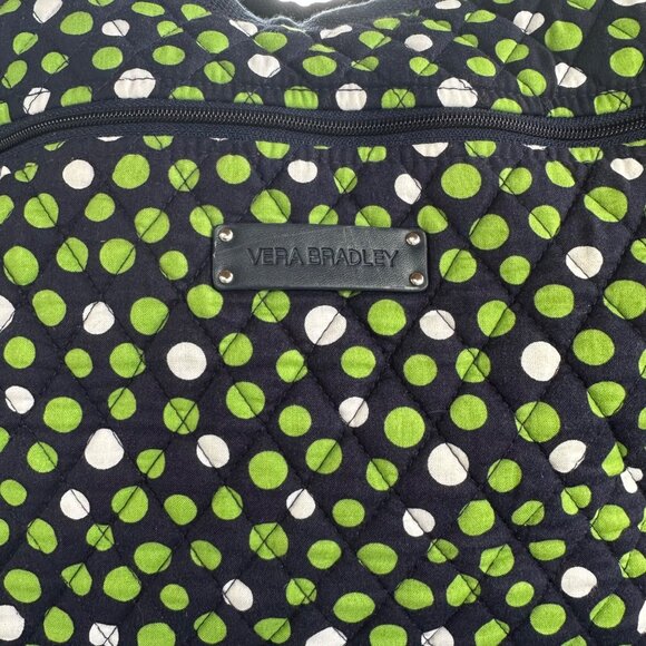 Vera Bradley Quilted Carryall Travel Bag in the "Lucky Dots" Limited Edition - Picture 3 of 16